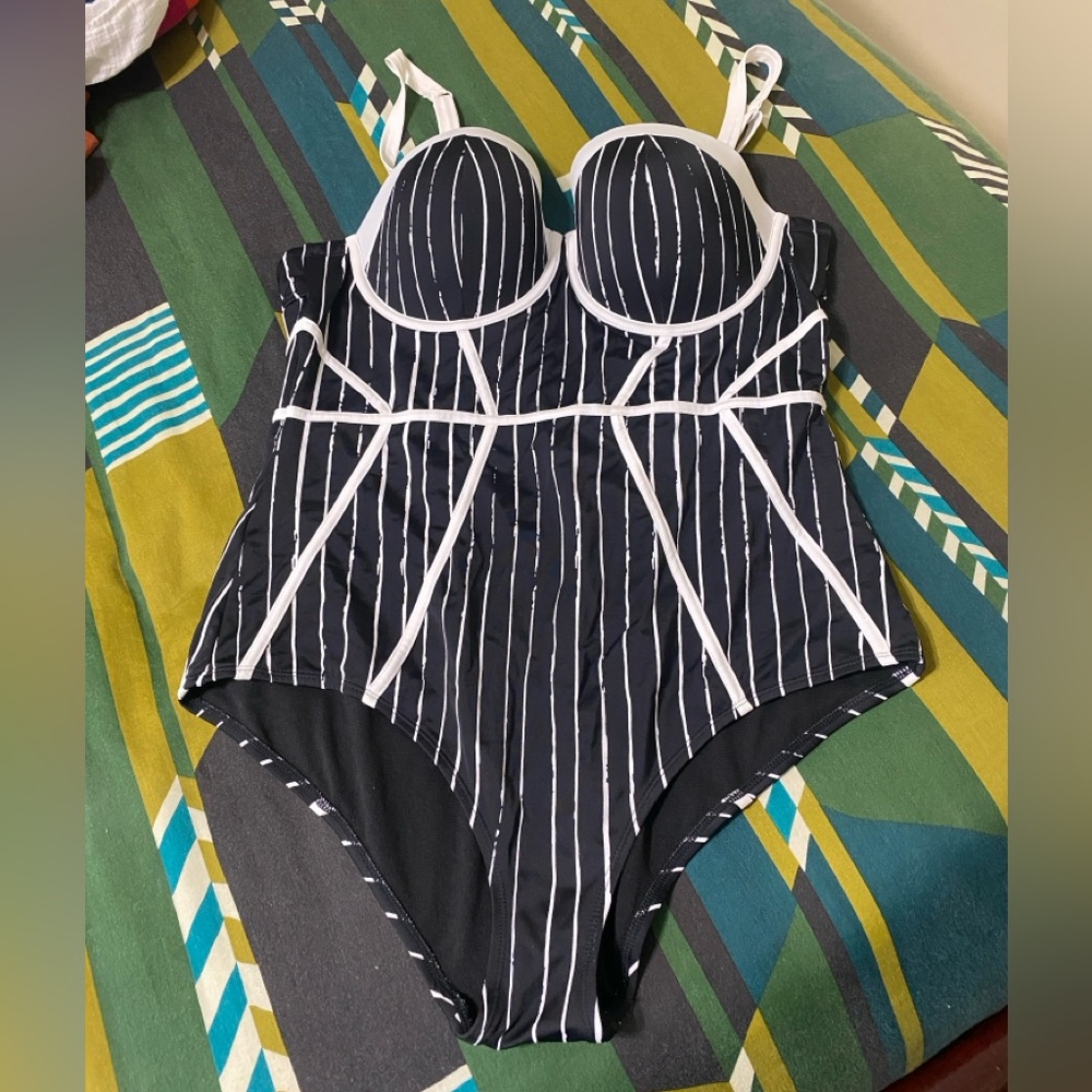 One piece bathing suit Nightmare Before Christmas Jack Skellington